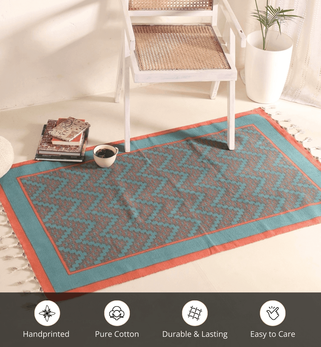 Chintz Cotton Rug
