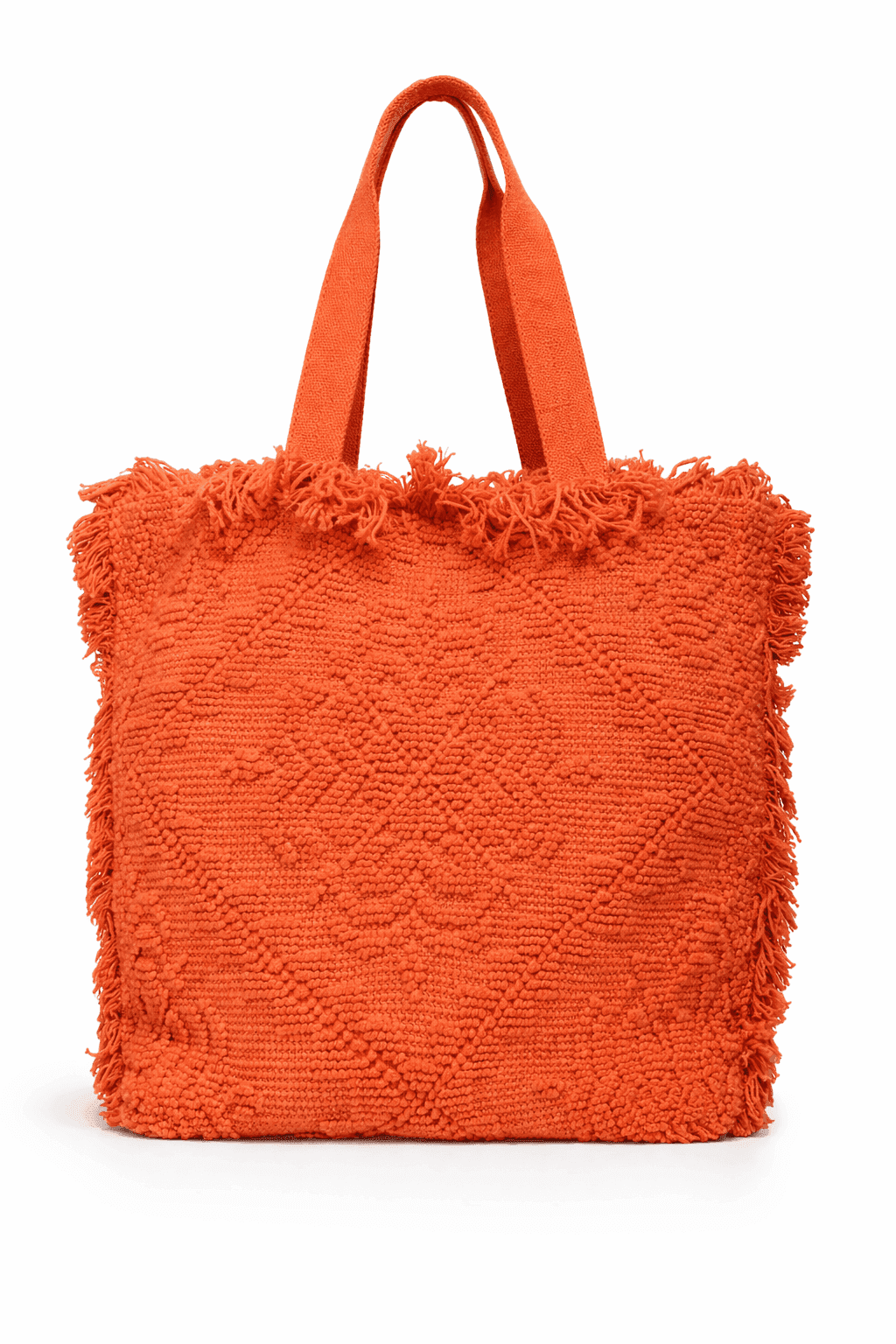 Cotton Fringe Handbag