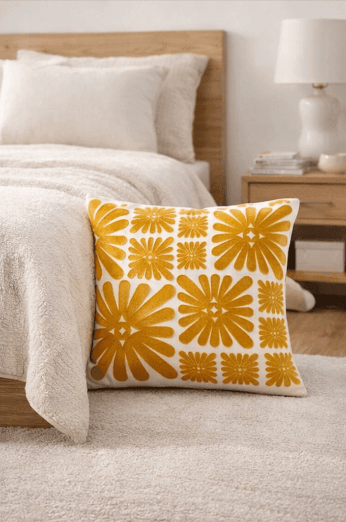 Aurora Embroidered Cushion