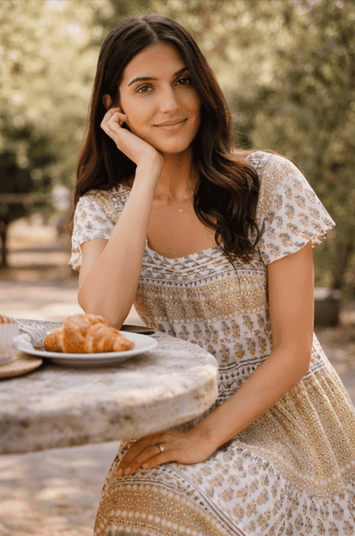 Cotton Midi Dress