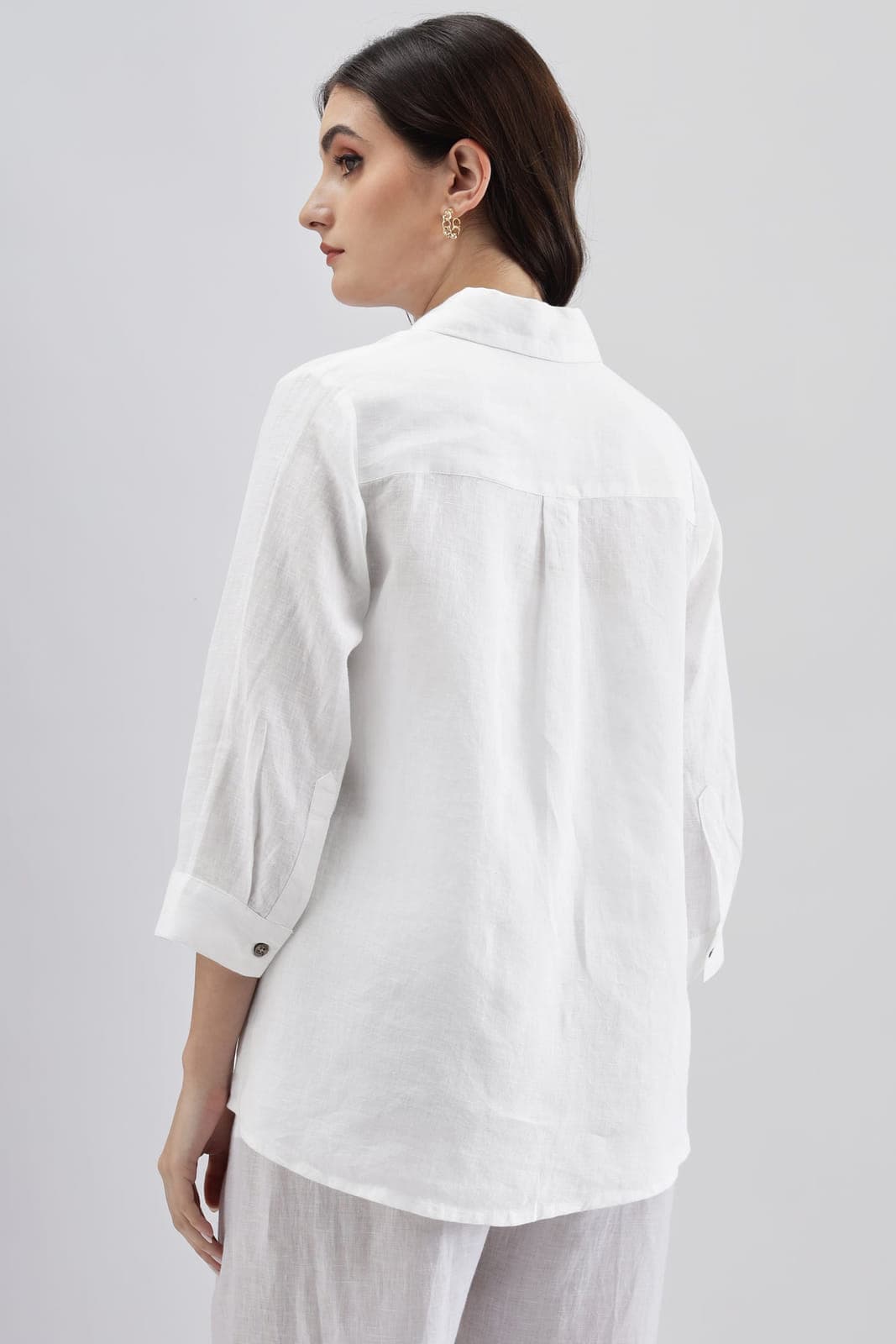 Classy Teddy Bear Embroidery Shirt