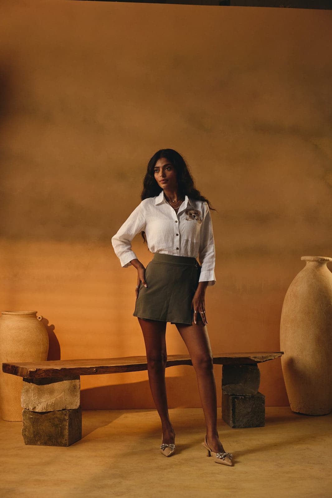 White Lounge Shirt