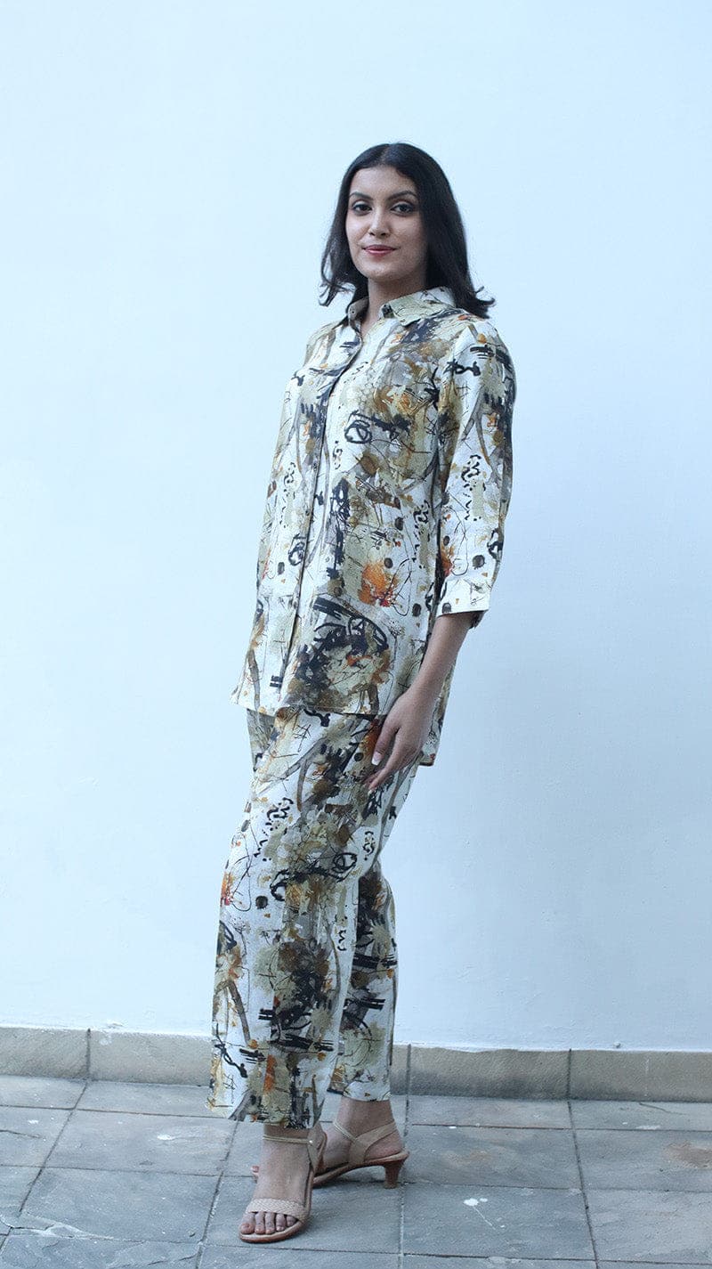 Digital Print Lounge Shirt