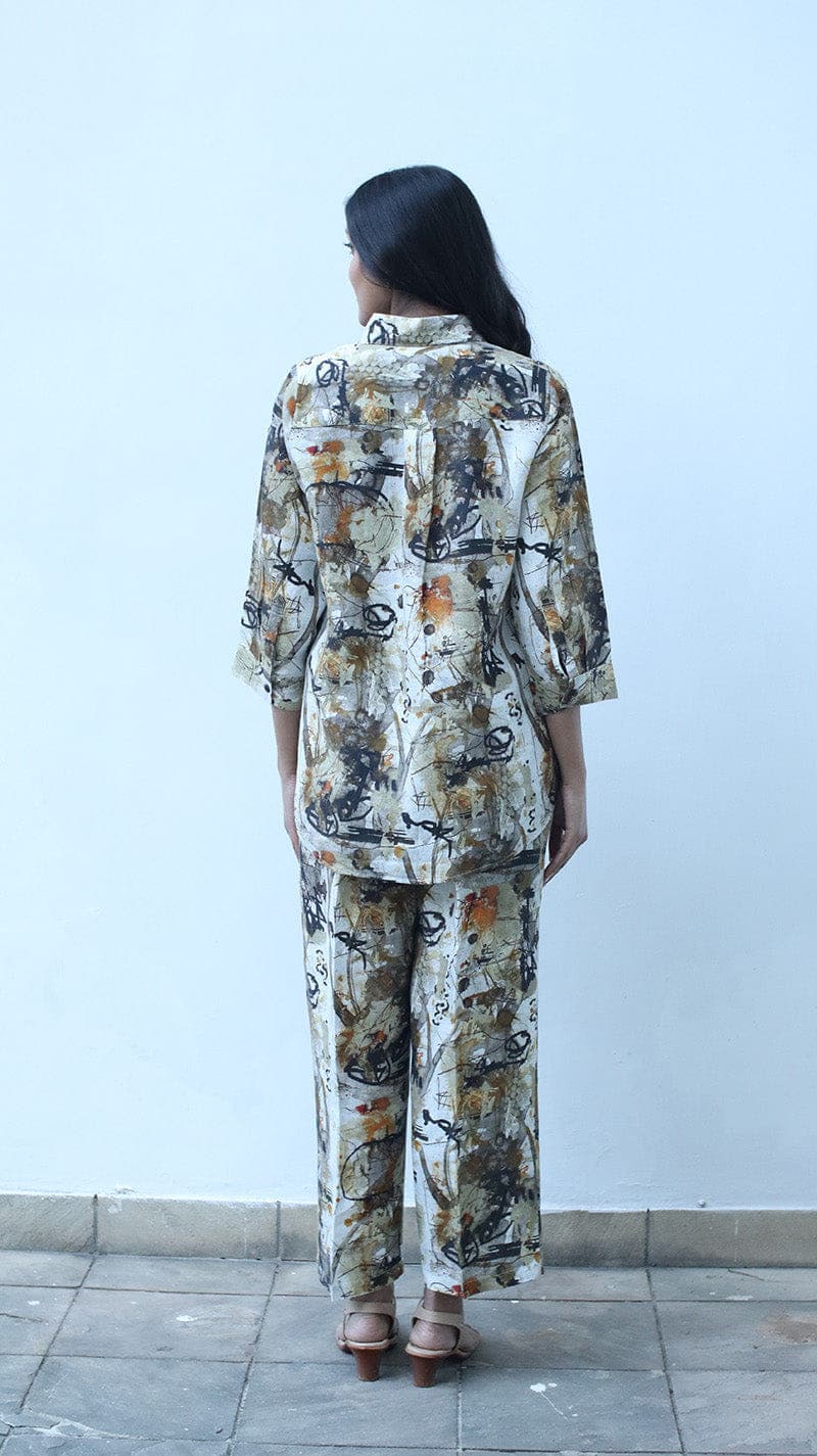 Digital Print Lounge Shirt