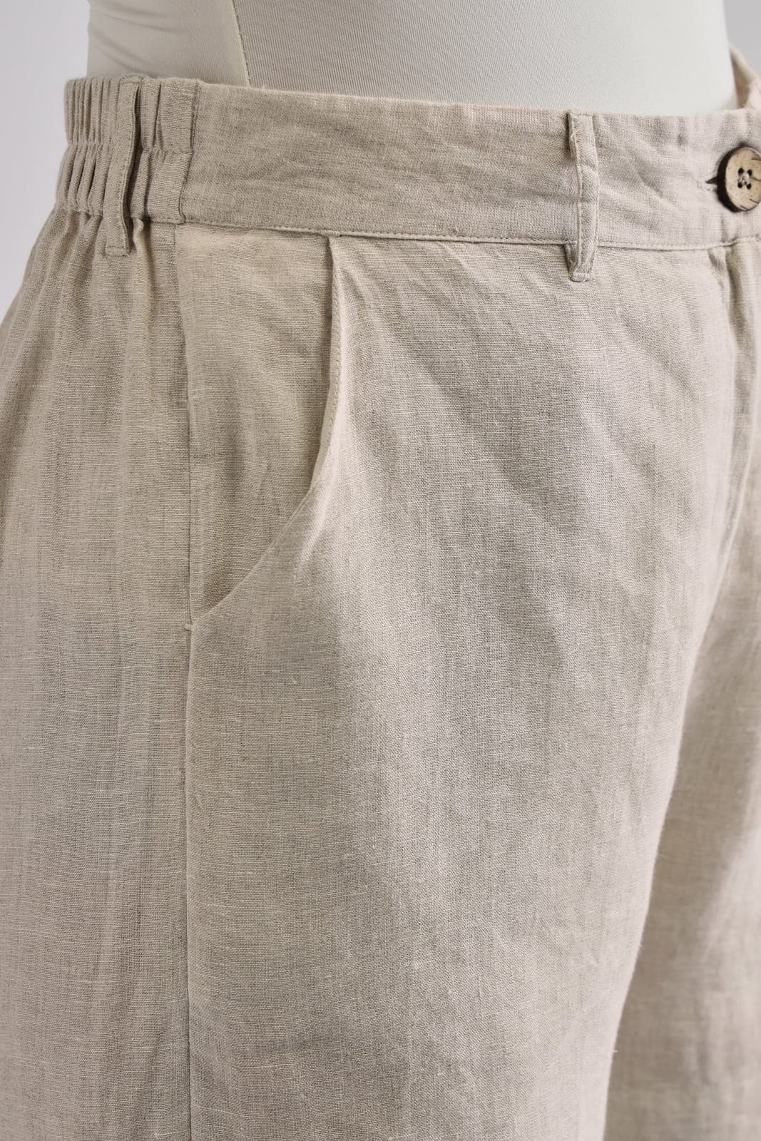 Beige Shorts