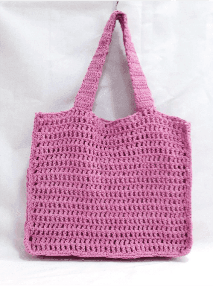 Roselle Handcrafted Crochet Tote