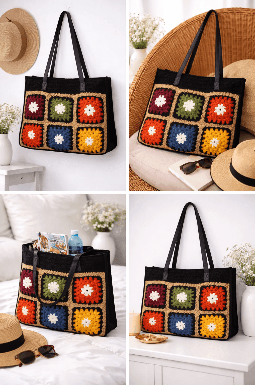 Midnight Mosaic Tote