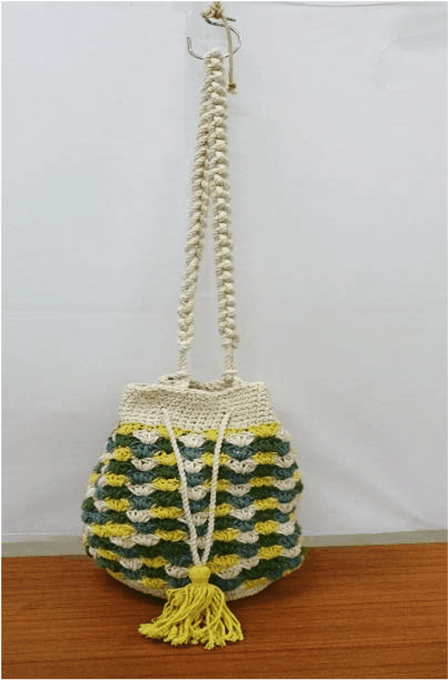 Meadow Wave Bucket Bag