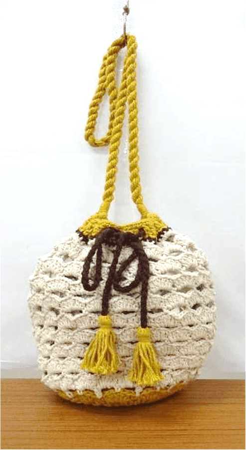 Golden Dune Bucket Bag
