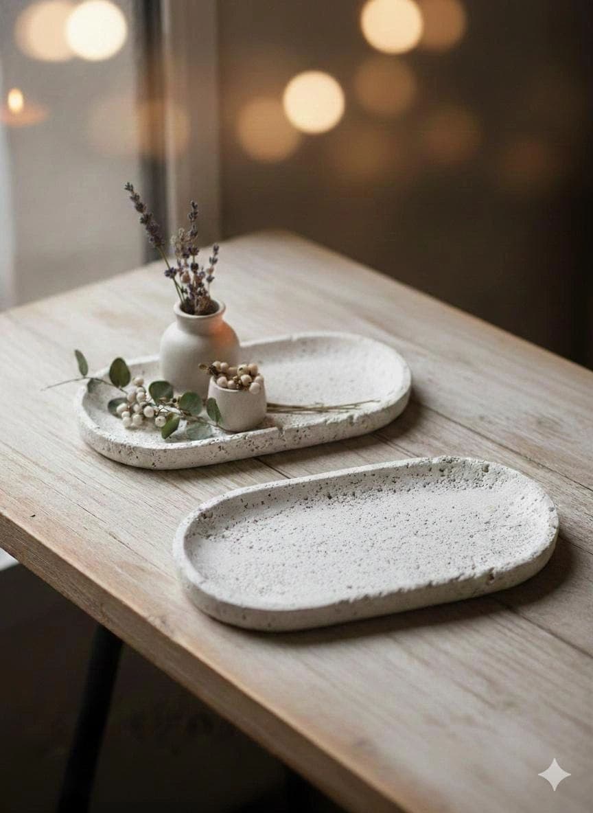 Terra Mist Oval Tray