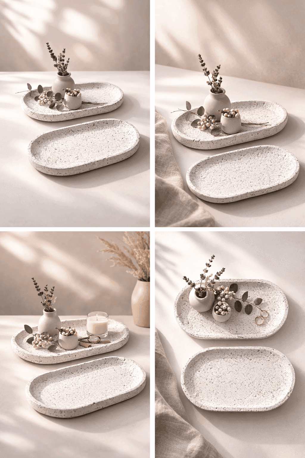 Terra Mist Oval Tray