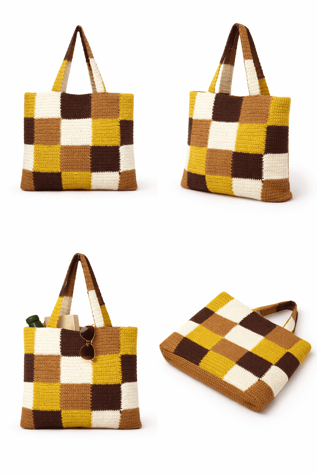 Harvest Patch Crochet Tote