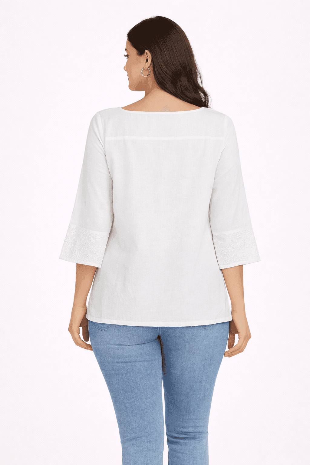 Ivory Grace Cotton Tunic