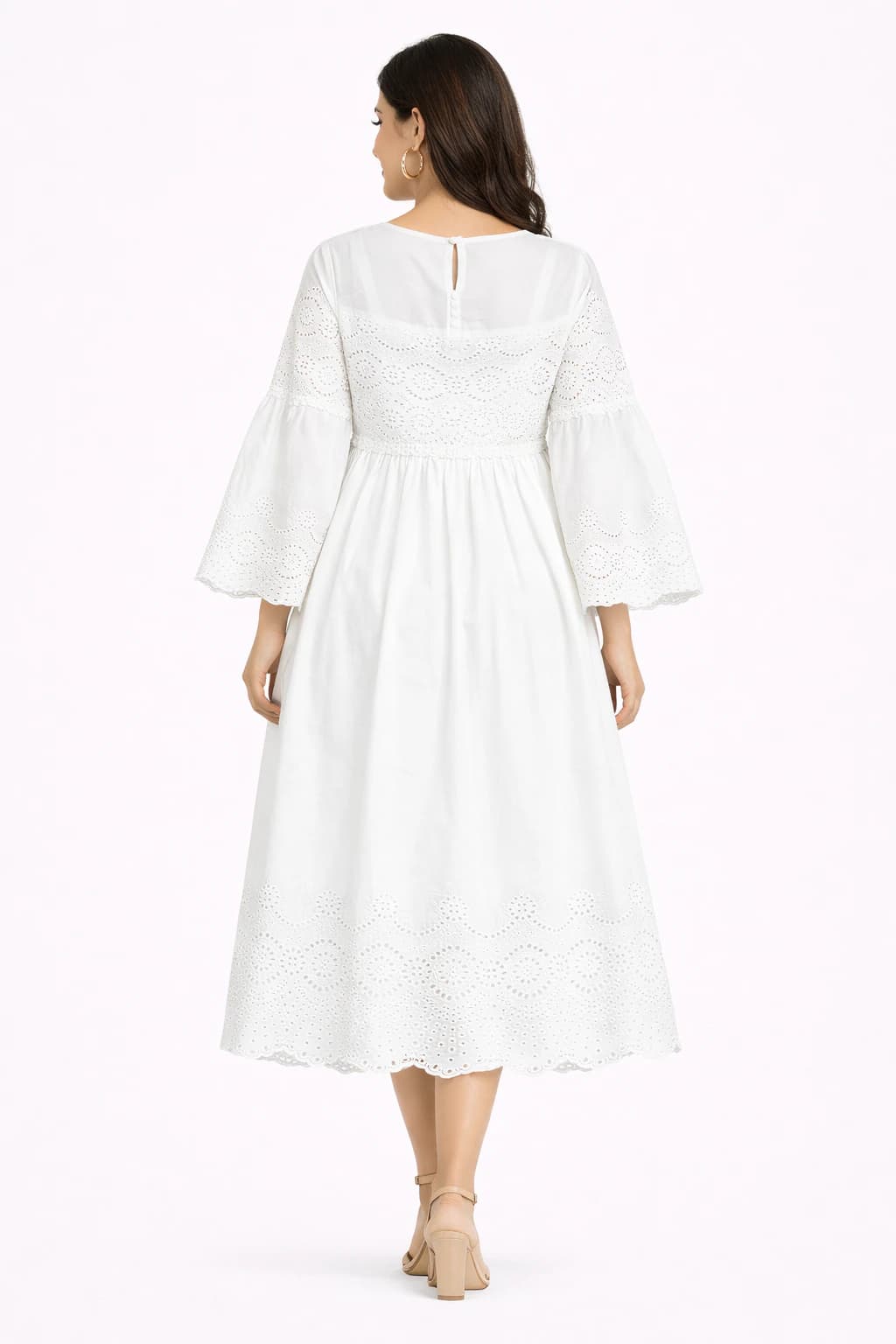 Ivory Grace Cotton Lace Dress