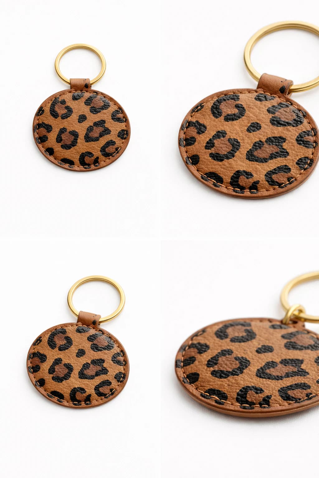 Safari Circle Keychain