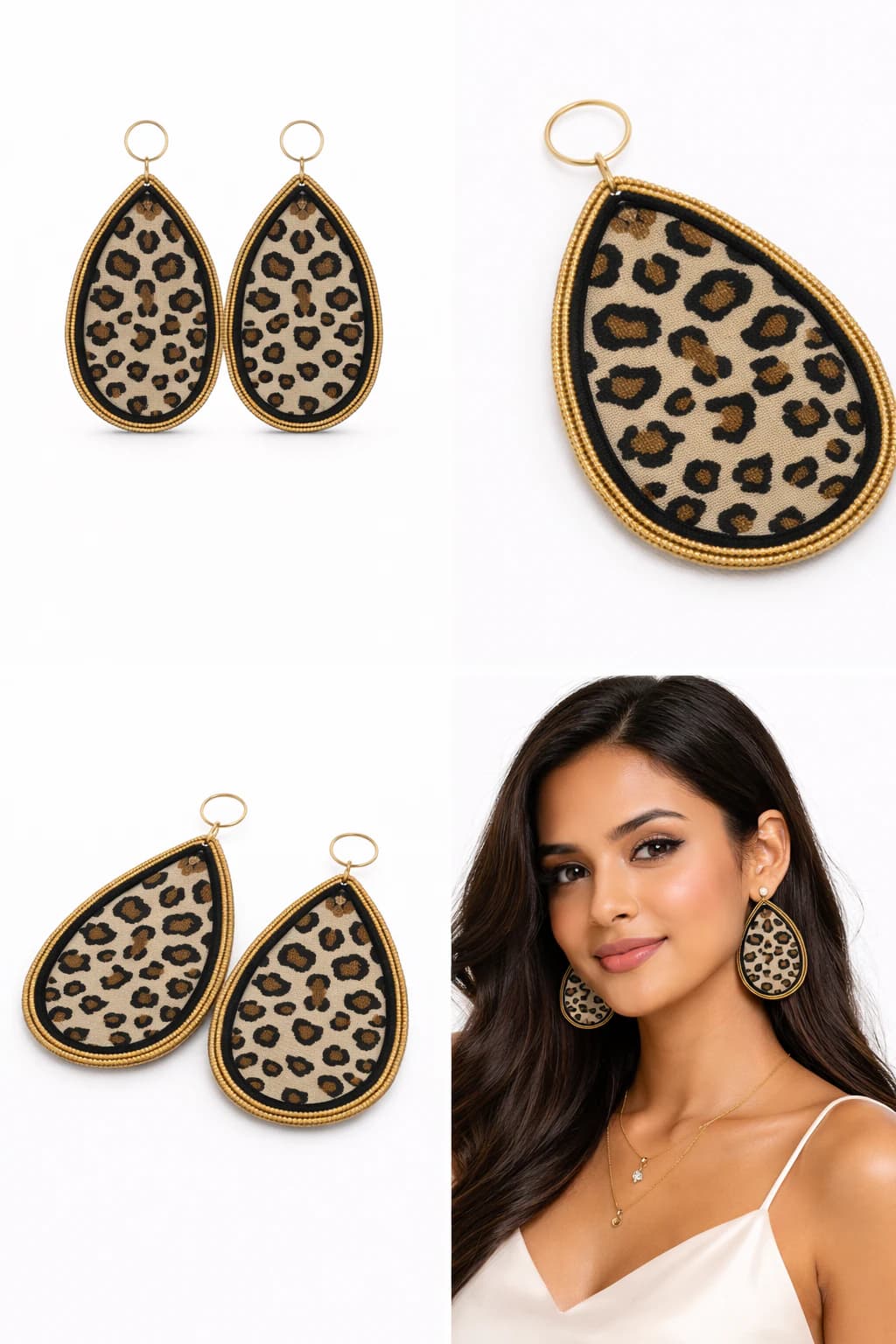 Savannah Luxe Teardrop Earrings