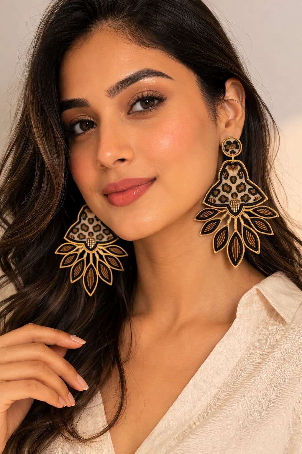 Savannah Bloom Statement Earrings