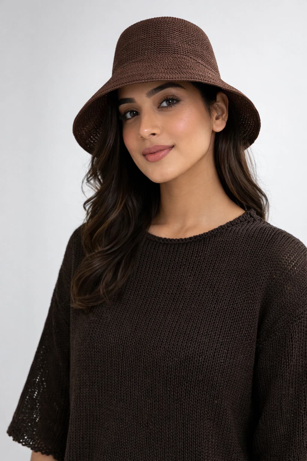 Riviera Raffia Bucket Hat