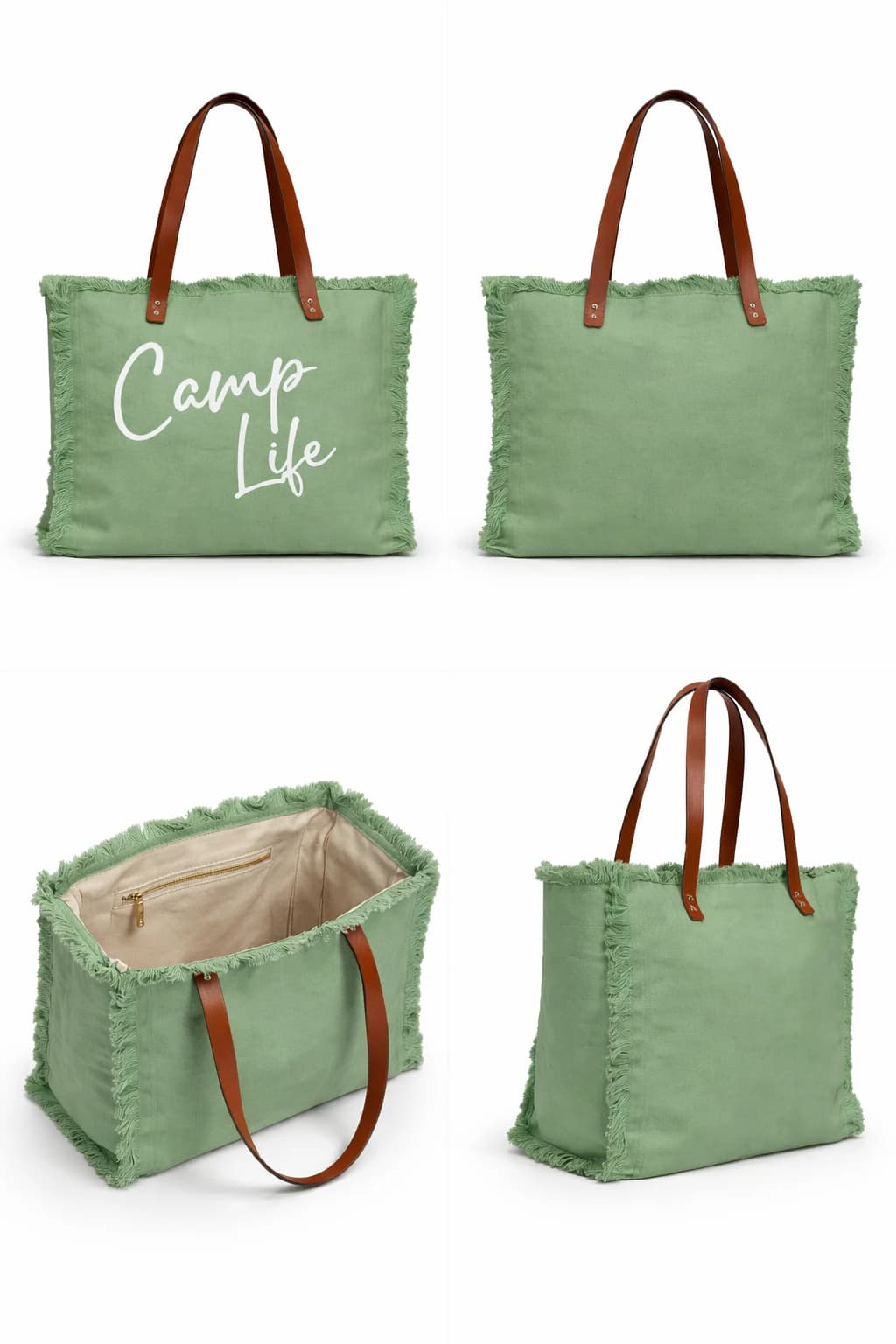 Forest Escape Canvas Tote