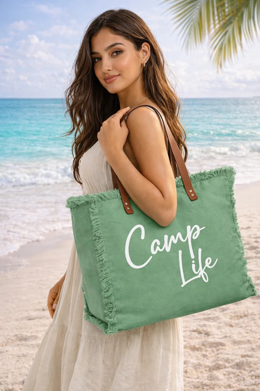 Forest Escape Canvas Tote