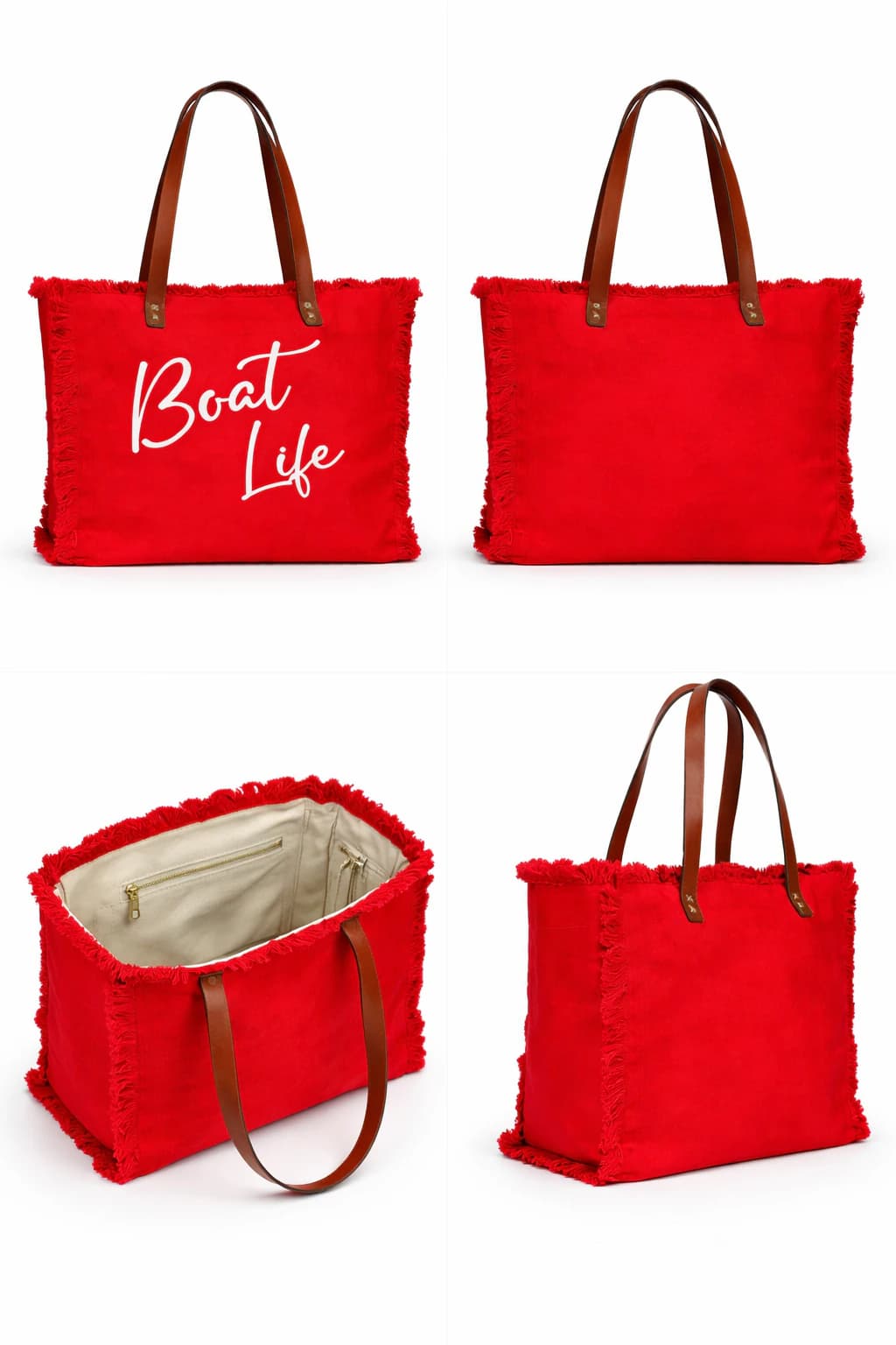Marina Luxe Canvas Tote
