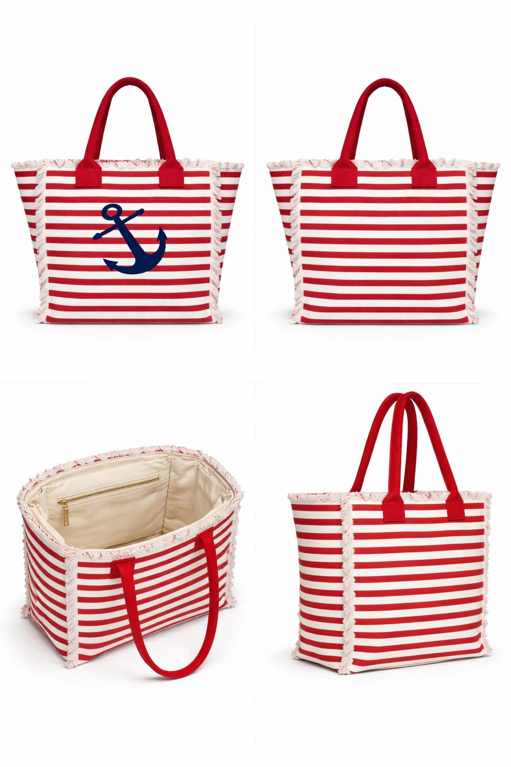 Riviera Anchor Canvas Tote