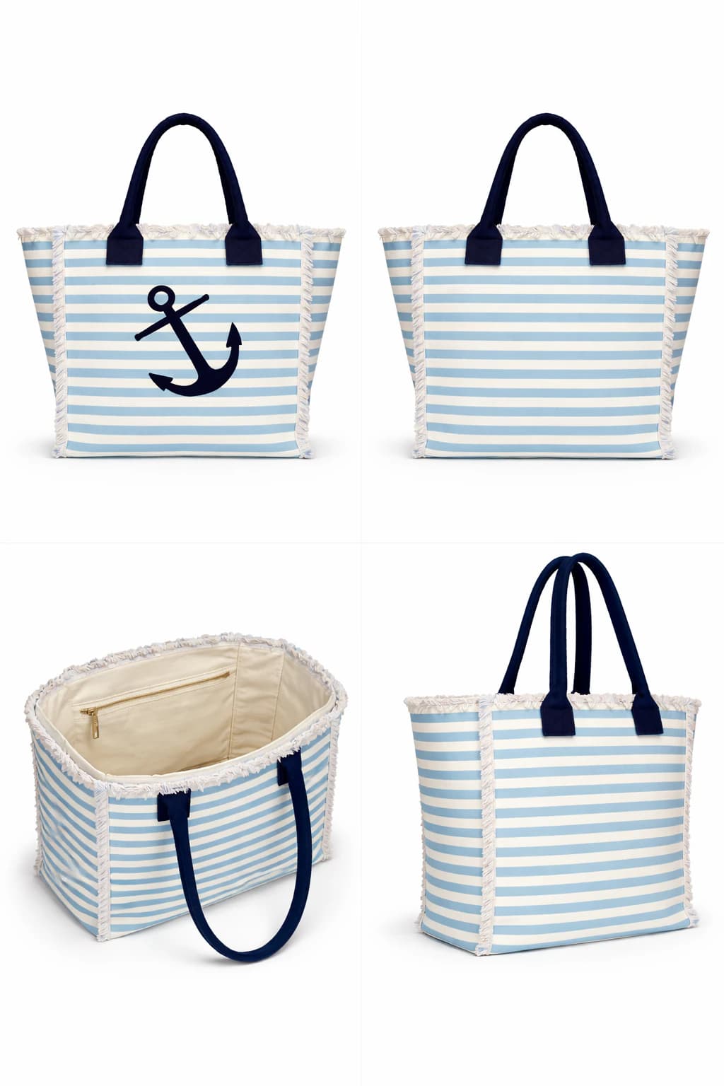 Ocean Breeze Anchor Tote