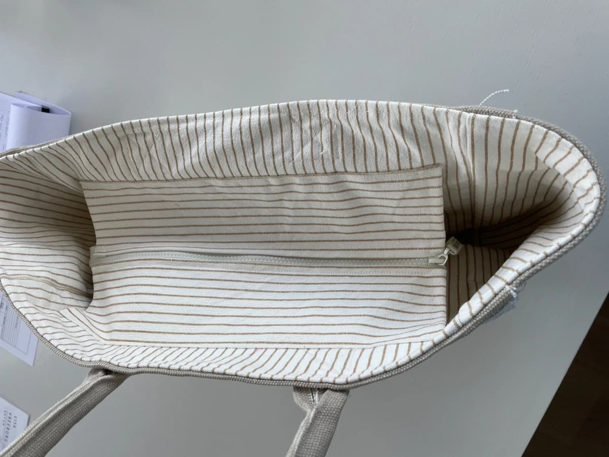 Riviera Linen Canvas Tote