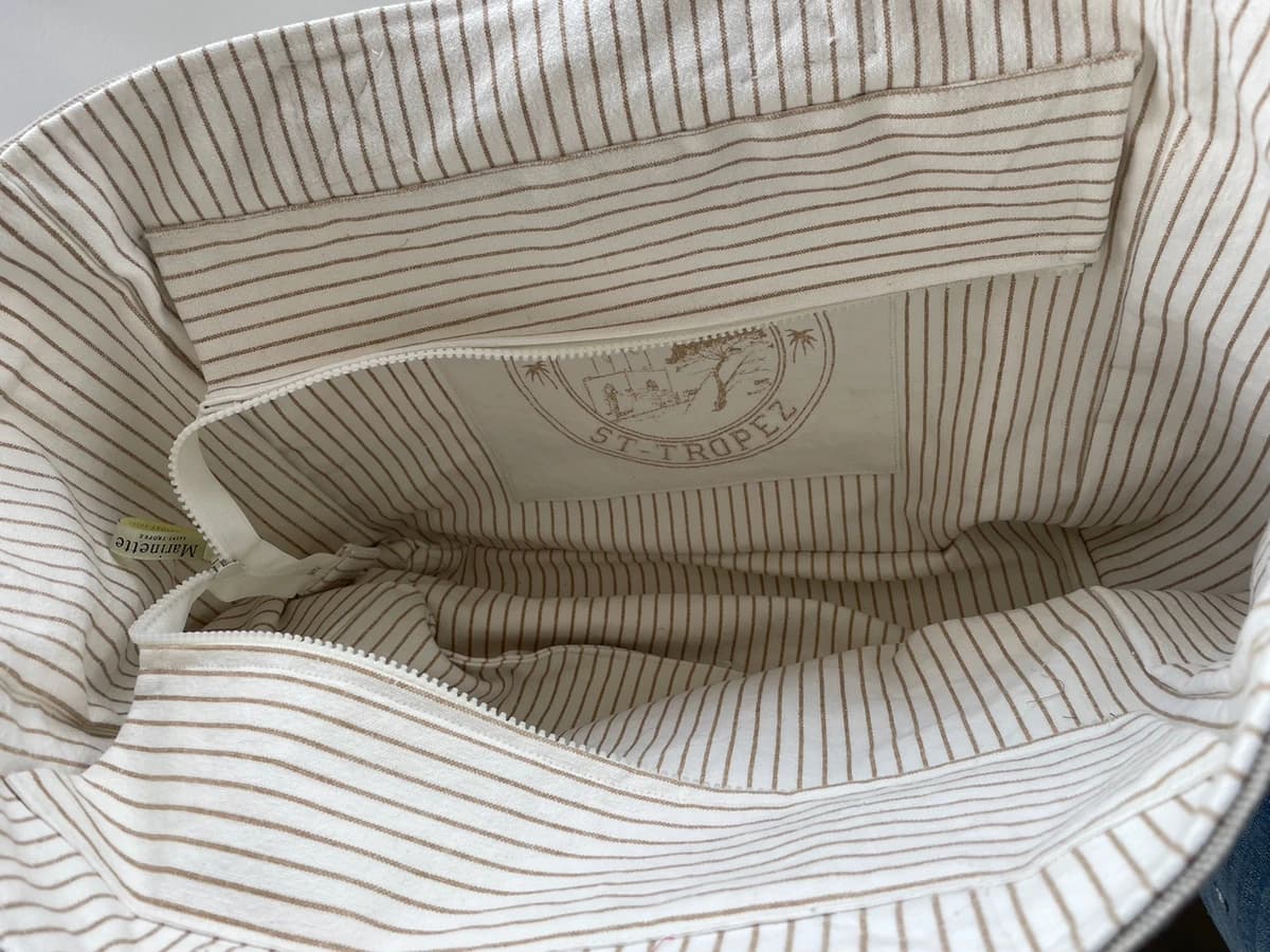 Riviera Linen Canvas Tote