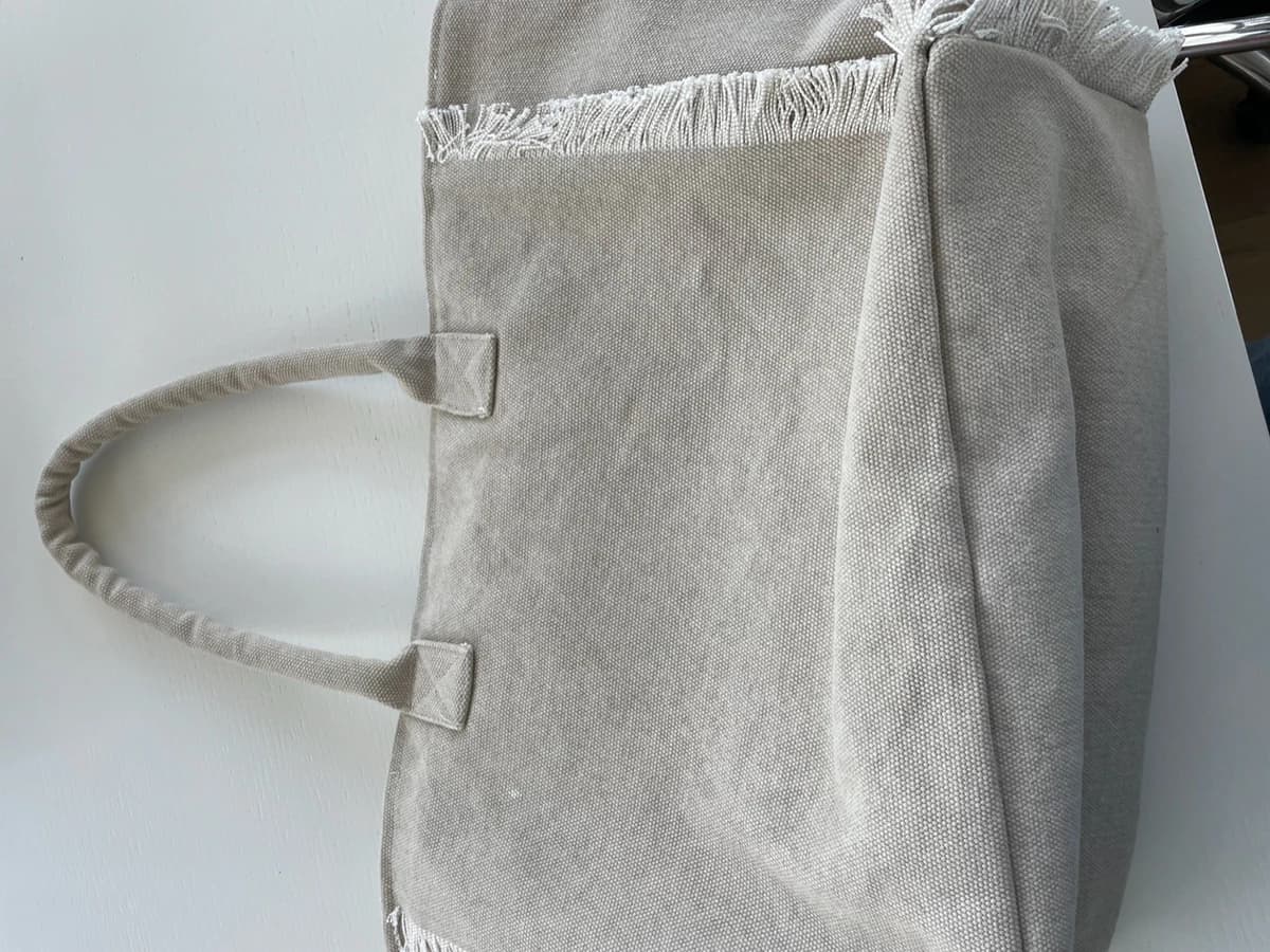 Riviera Linen Canvas Tote