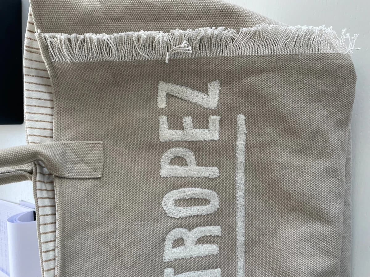 Riviera Linen Canvas Tote