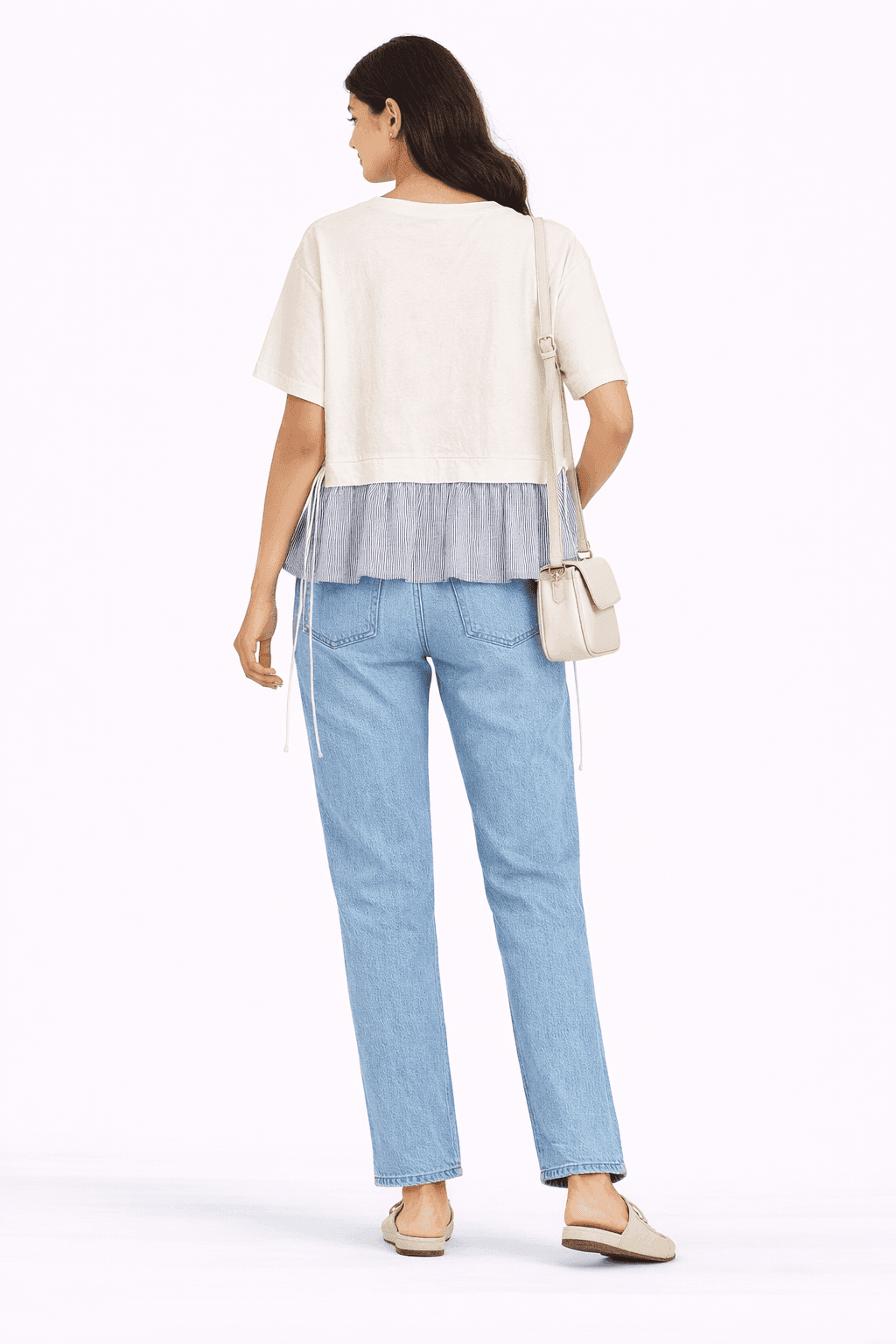 Layered Ease Contrast Top