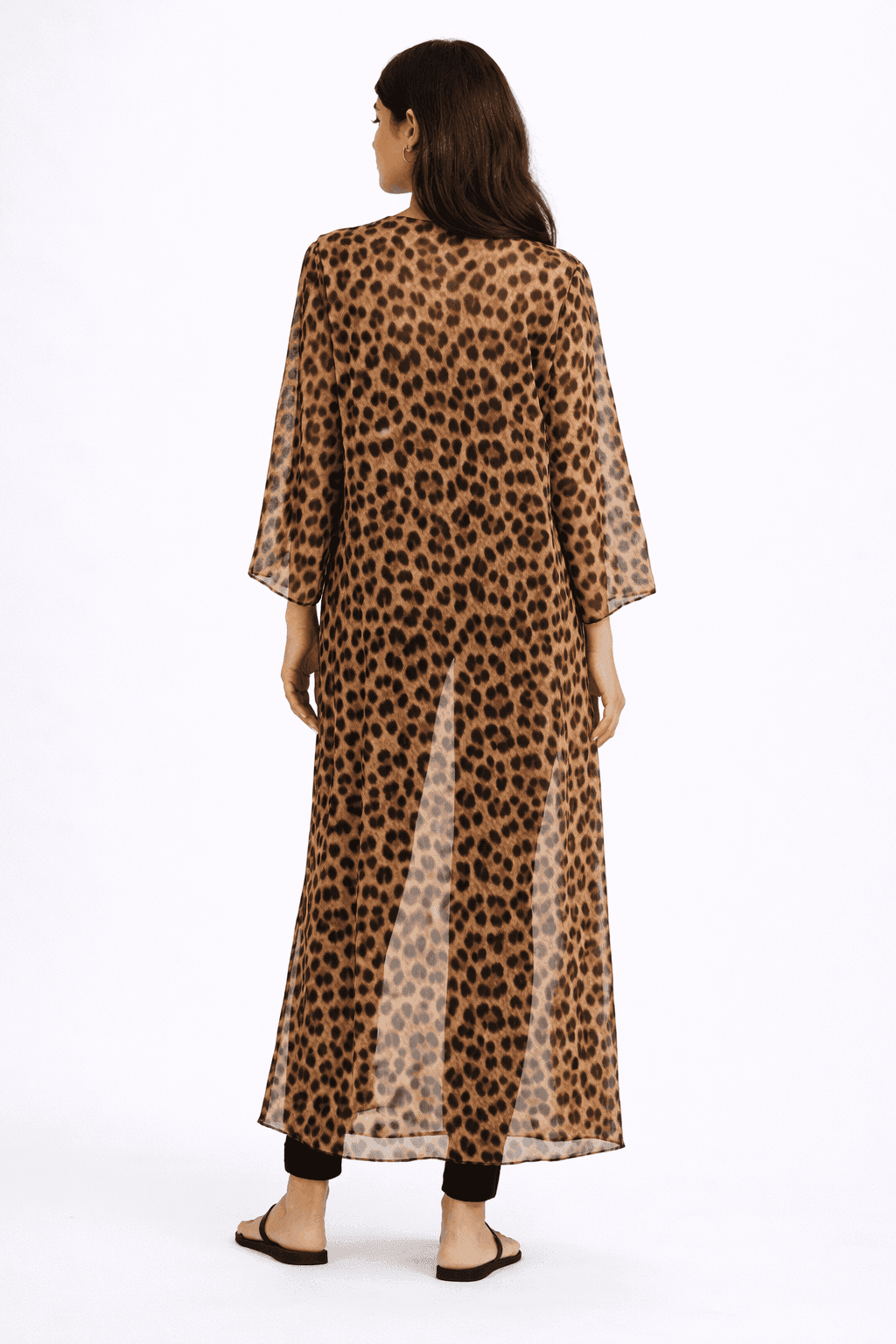 Wild Flow Sheer Maxi Overlay
