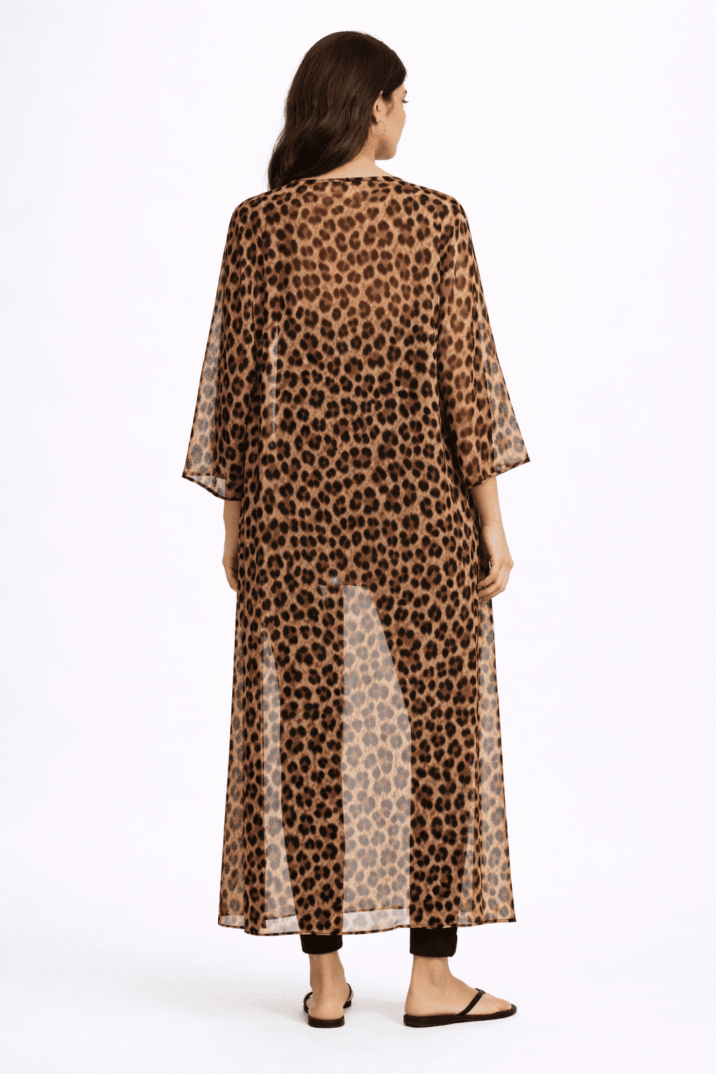 Wild Flow Sheer Maxi Overlay