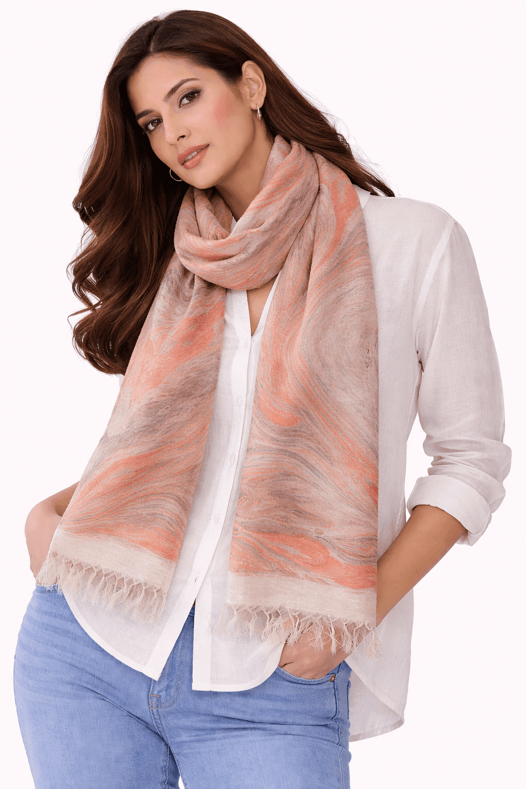 Aurora Marble Scarf
