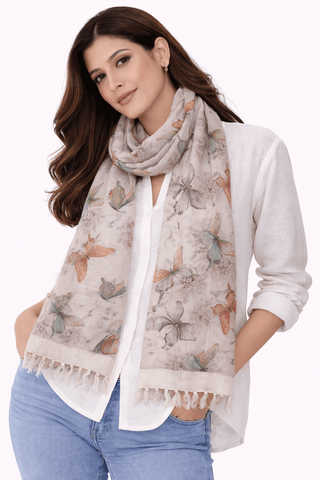 Butterfly Whisper Scarf
