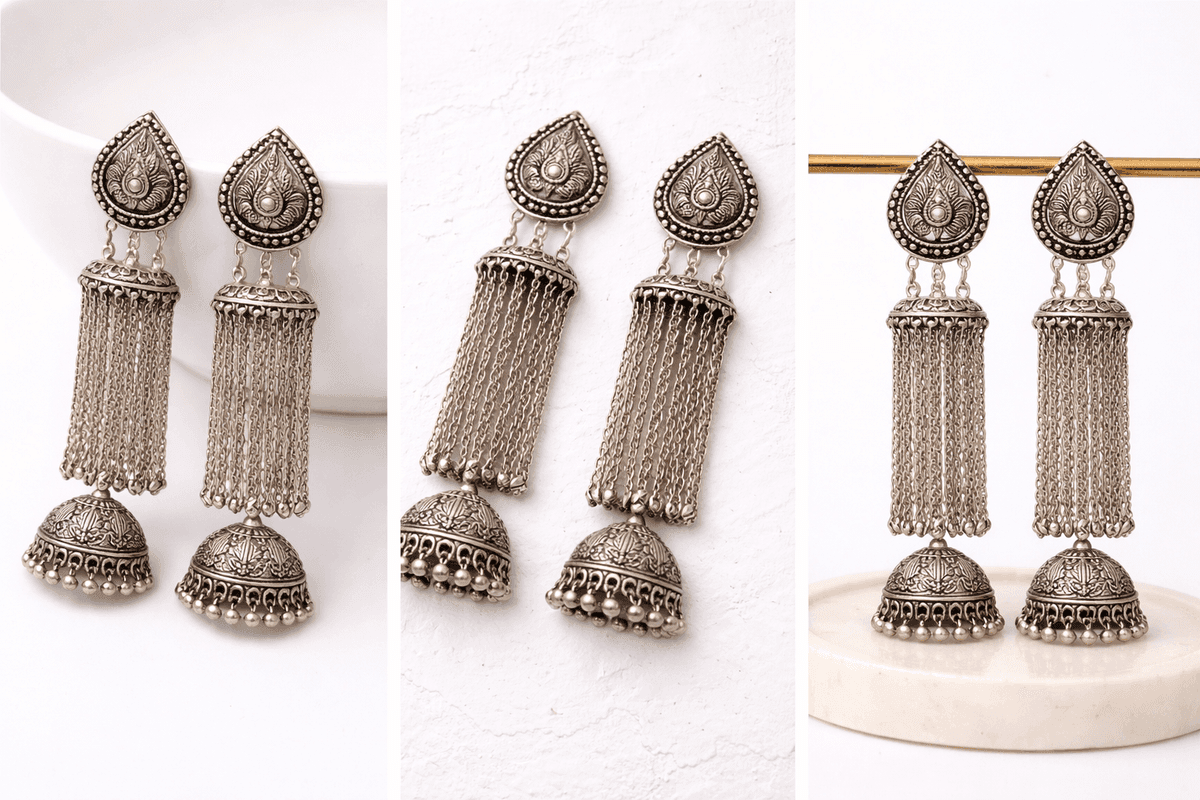 Heritage Tassel Jhumka