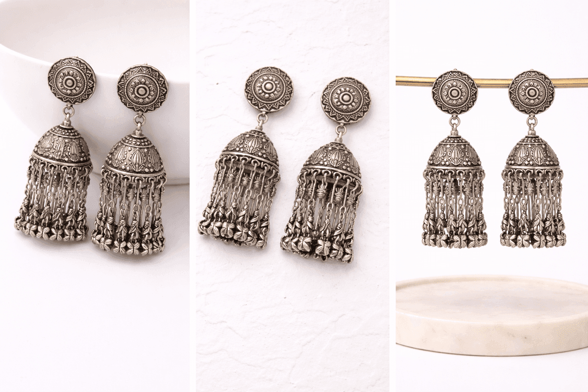 Royal Filigree Jhumka