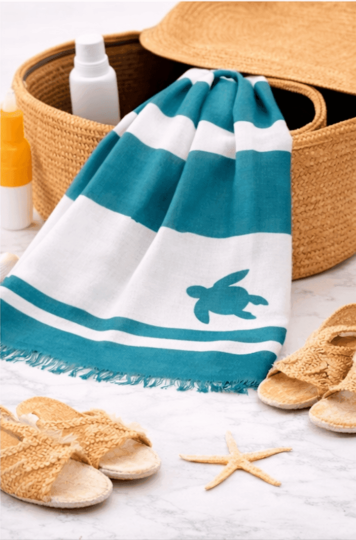 Coastal Breeze Stripes – Teal Edition