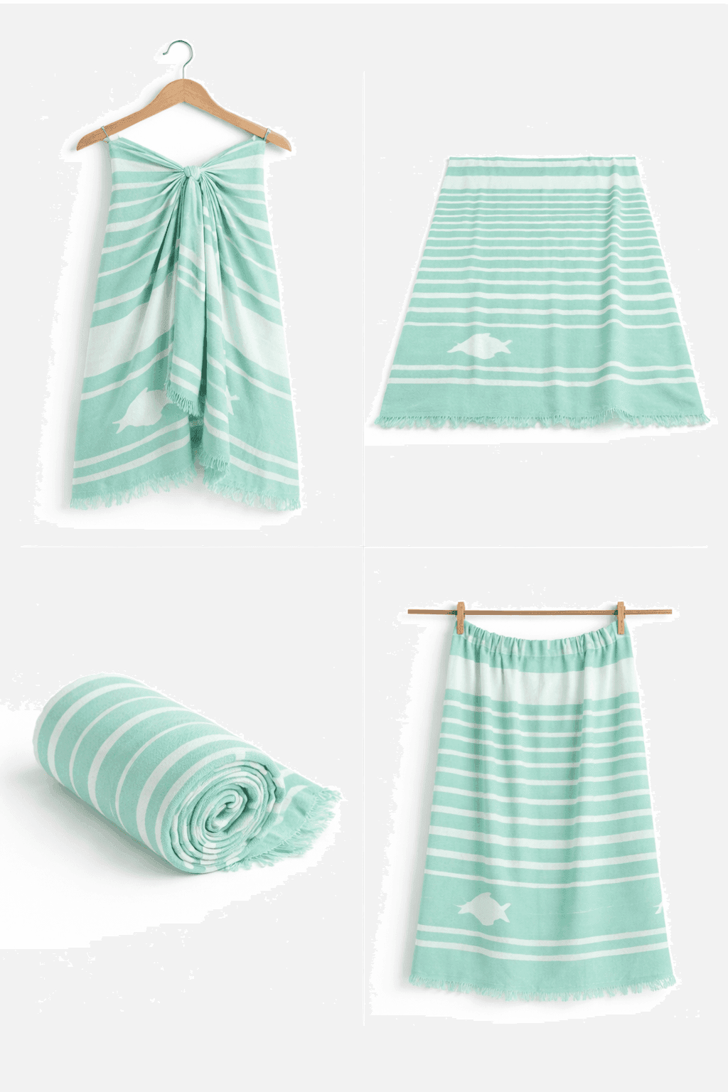 Aqua Dolphin Coastal Pareo