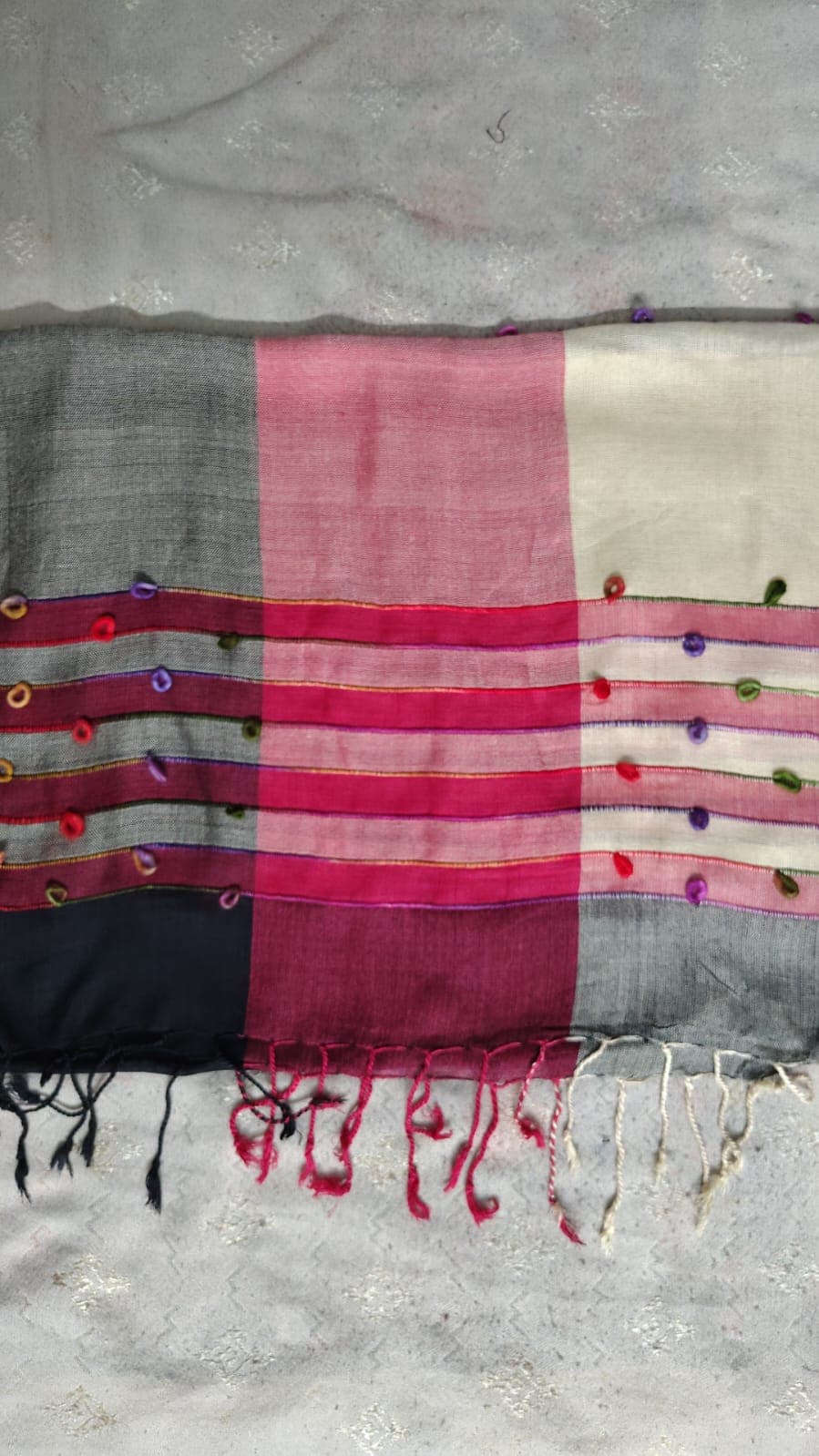 Artisan Loop Patch Scarf