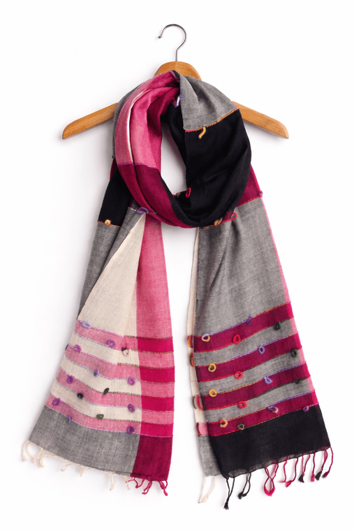 Artisan Loop Patch Scarf