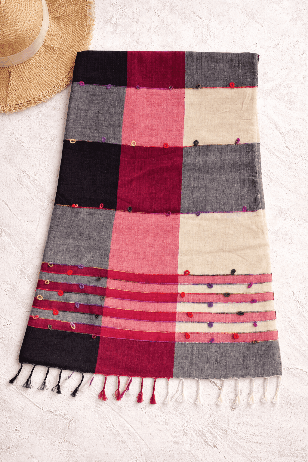 Artisan Loop Patch Scarf