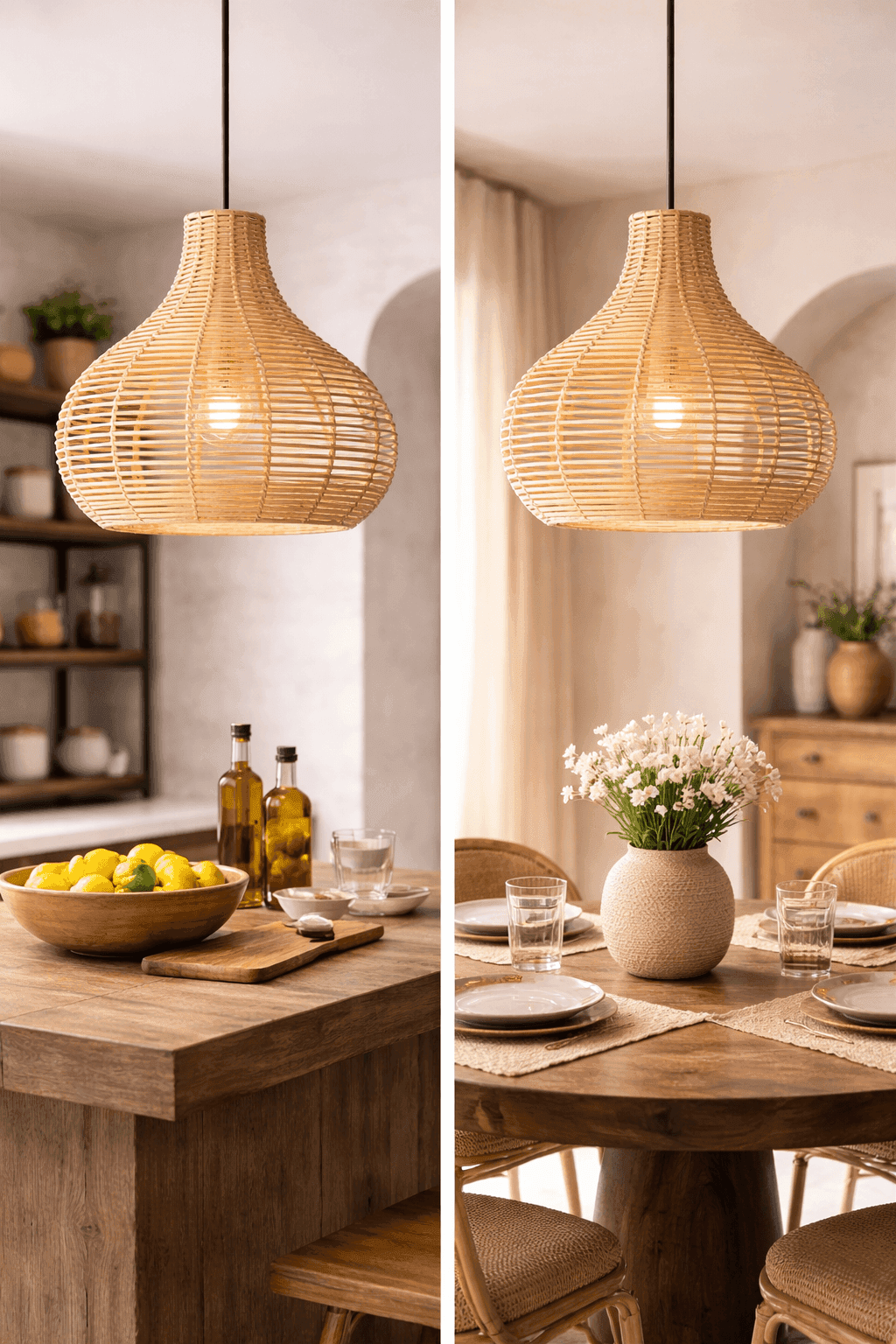 Terra Glow Cane Pendant