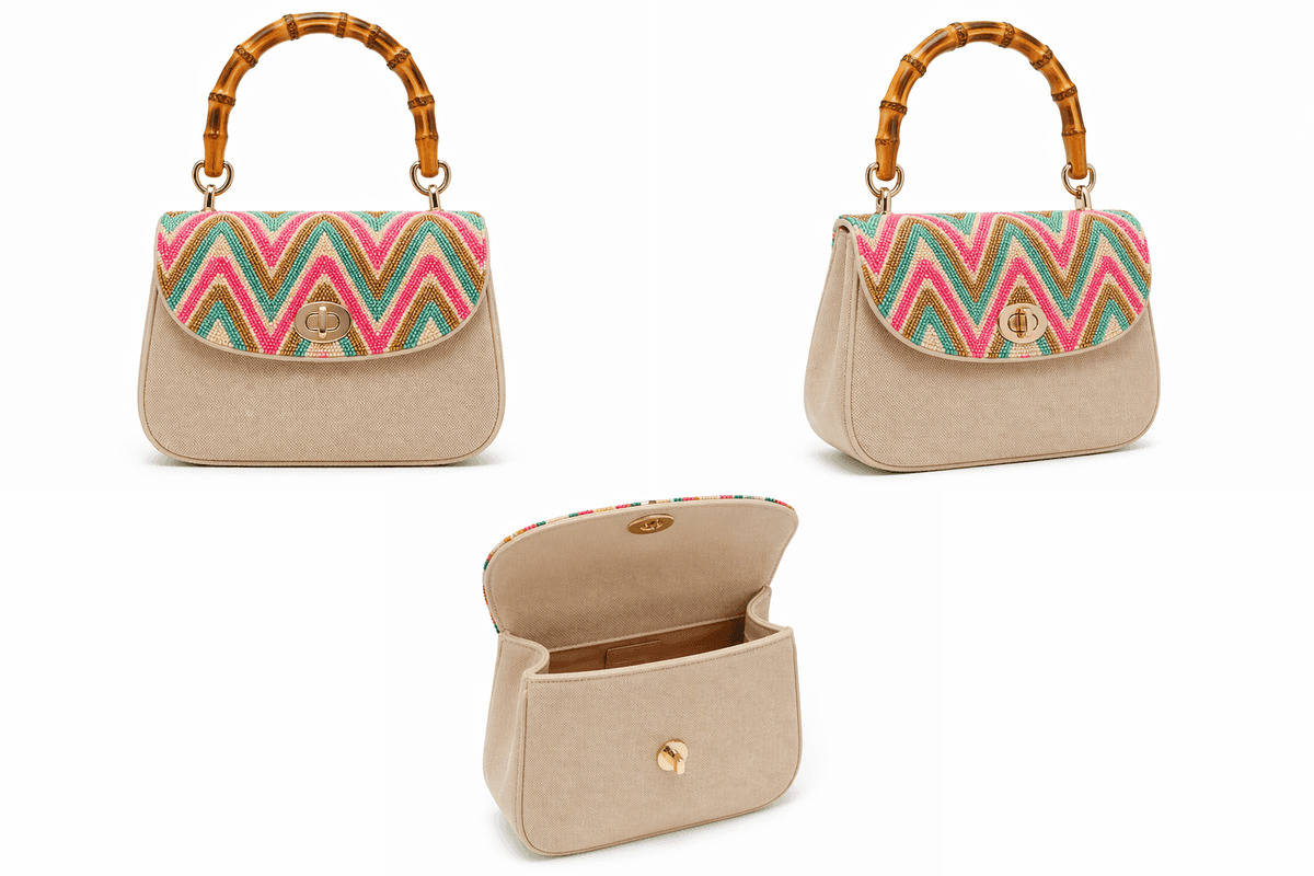 Riviera Bead Luxe Top Handle