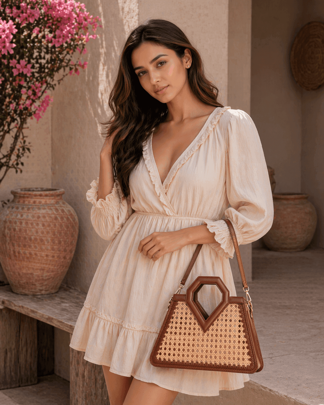Terra Geo Cane Satchel