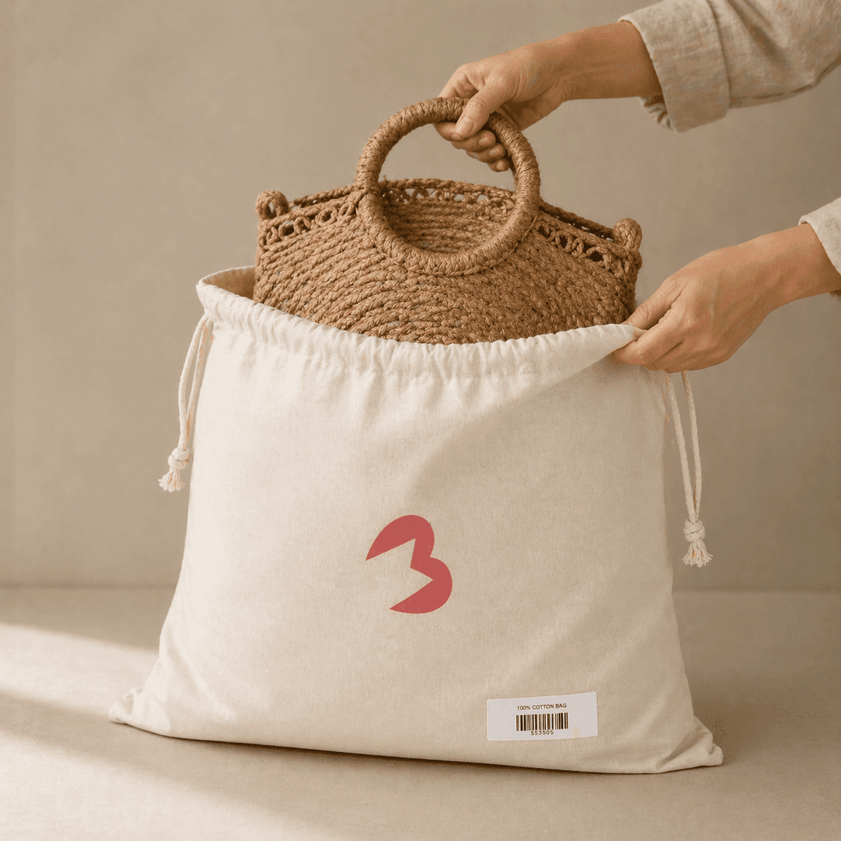 Eco Cotton Dust Bag
