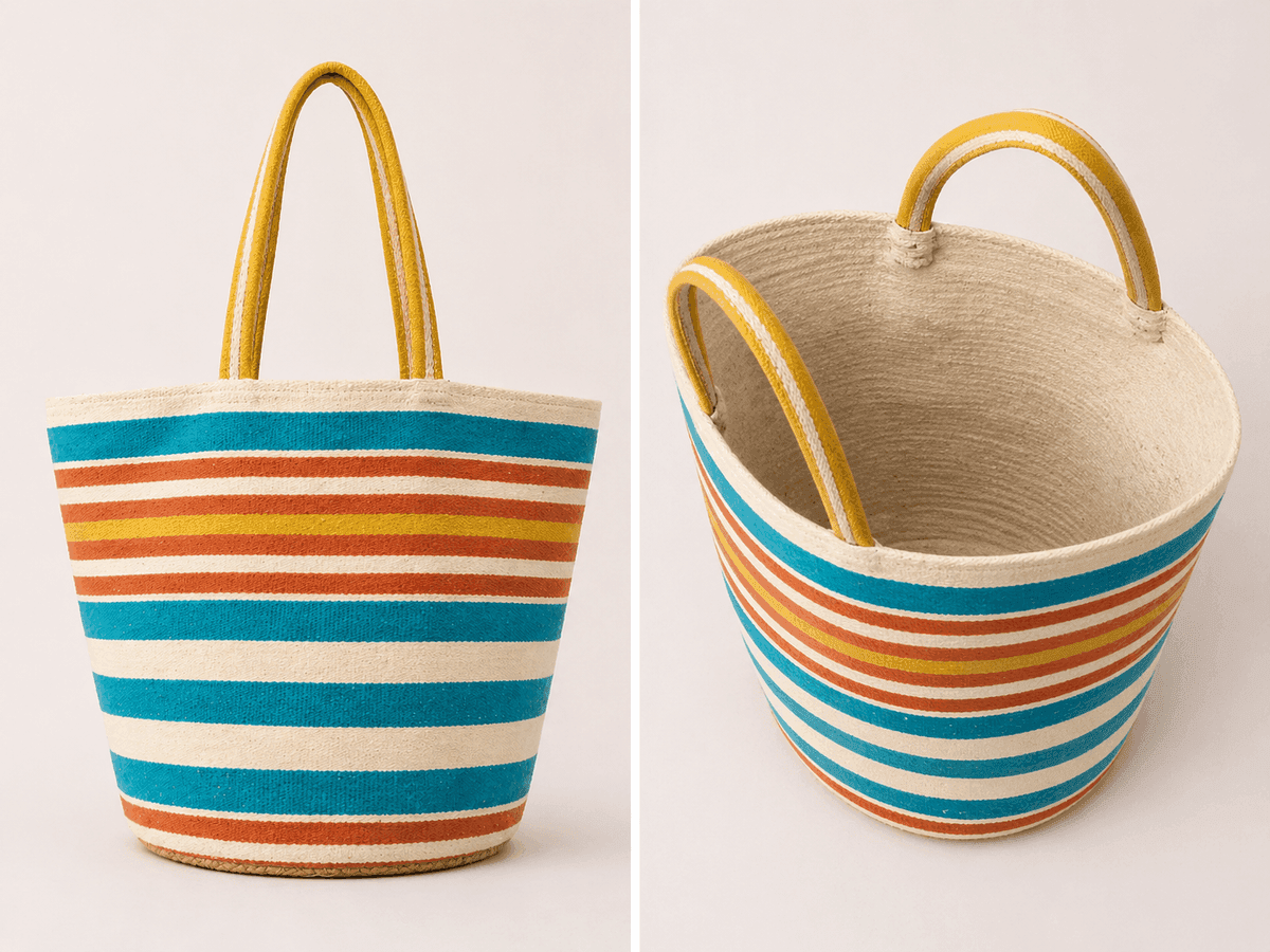 Concepts Multi Stripe Eco Tote