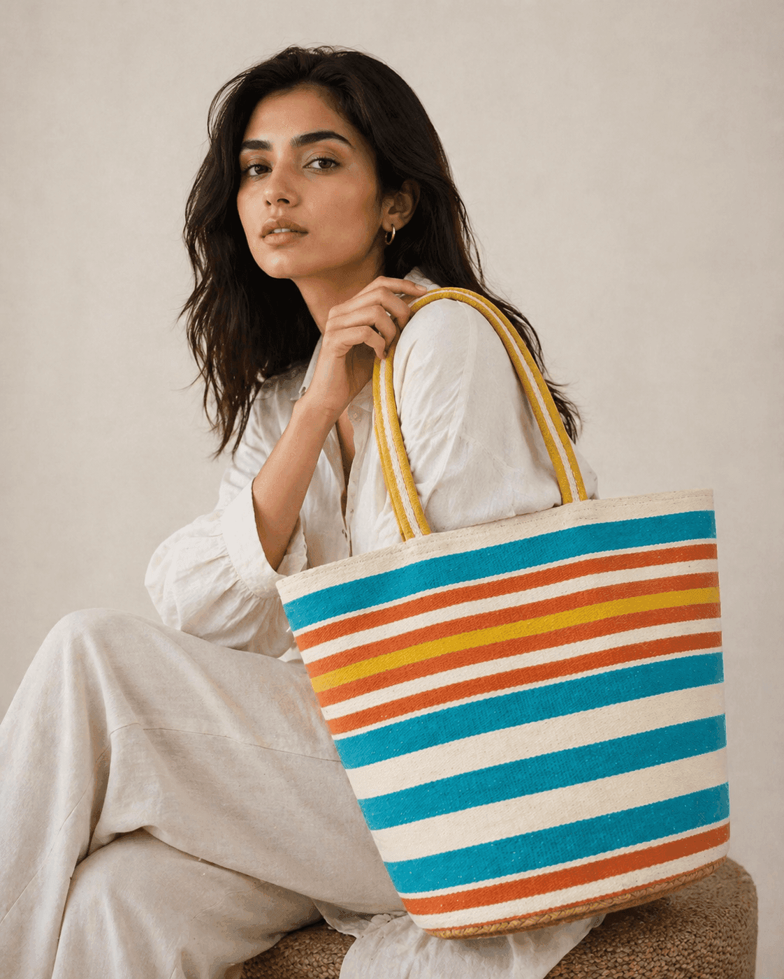 Concepts Multi Stripe Eco Tote