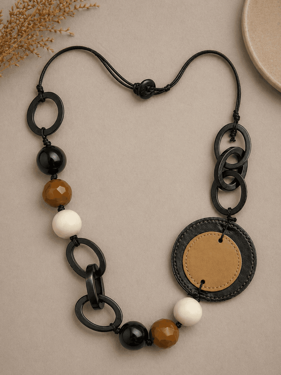 Earth Loop Artisan Necklace